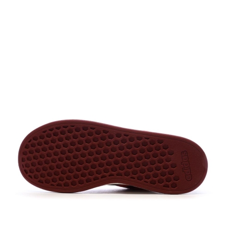Baskets Rouges Junior Adidas Grand Court 00s K