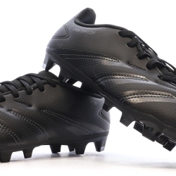 Chaussures de Foot Noires Enfant Adidas Predator Club FxG