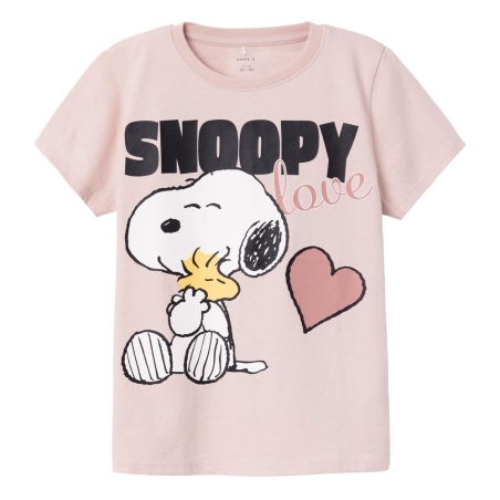 T-shirt Rose Clair Fille Name it Nanni