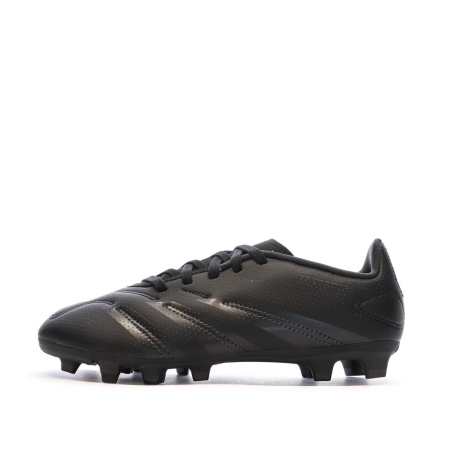 Chaussures de Foot Noires Enfant Adidas Predator Club FxG