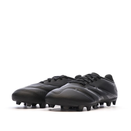 Chaussures de Foot Noires Enfant Adidas Predator Club FxG