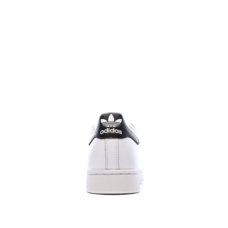 Baskets Blanc/Noir Junior Adidas Superstar II