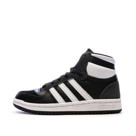 Baskets Noir/Blanc Garçon Adidas Top Ten