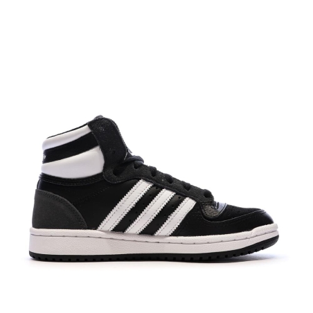 Baskets Noir/Blanc Garçon Adidas Top Ten