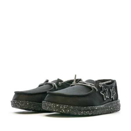 Chaussures Noires à Motifs Mixte Hey Dude Wendy