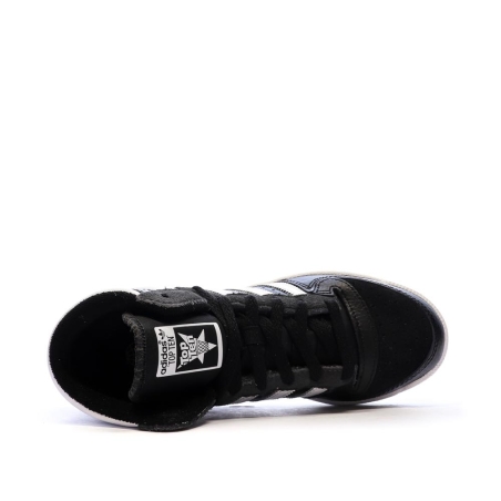 Baskets Noir/Blanc Garçon Adidas Top Ten