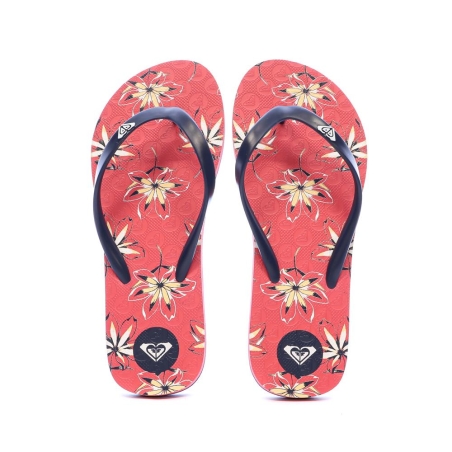 Tongs Rose à fleurs Fille Roxy The Sea Penhat