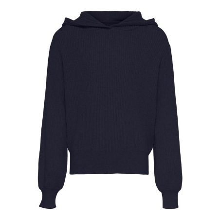 Sweat à capuche côtelé marine fille Kids Only Florelle