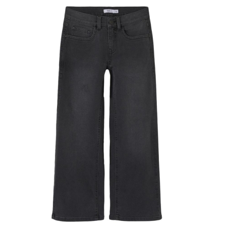 Jean Large Gris Foncé Fille Name it Nkfrose Wide