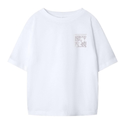 T-shirt Blanc Fille Name it Dagmar