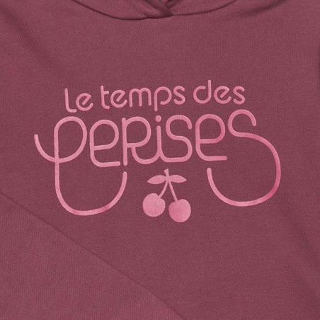 Sweat Bordeaux Fille Le Temps Des Cerises Celiagi
