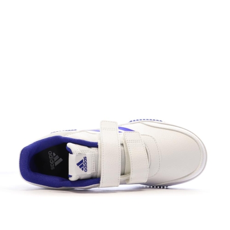 Baskets Blanc/Bleu Garçon Adidas Tensaur Sport 2.0