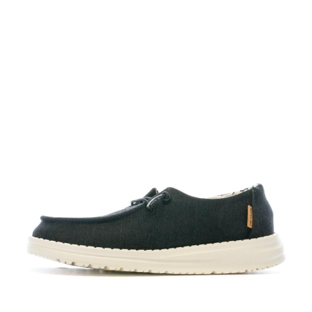 Chaussures Noires Mixte Hey Dude Wendy