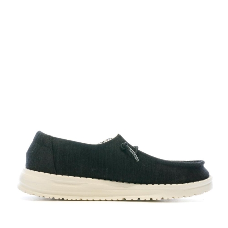 Chaussures Noires Mixte Hey Dude Wendy