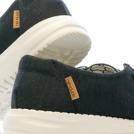 Chaussures Noires Mixte Hey Dude Wendy