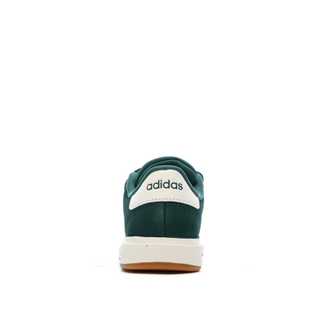 Baskets Vertes Foncés Junior Adidas Grand Court