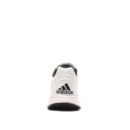 Baskets Blanches/Noires Garçon Adidas Duramo 10