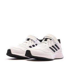 Baskets Blanches/Noires Garçon Adidas Duramo 10