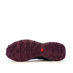 Chaussures de trail Noir/Prune Femme Salomon Vario