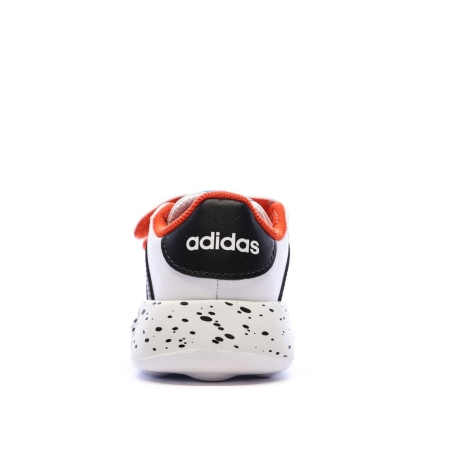 Baskets Blanc/Noir Garçon bébé Adidas Grand Court 2.0 101 Disney