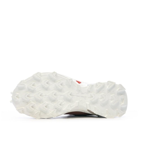 Chaussures de Trail Rouge/Blanche Femme Salomon Alphacross 4