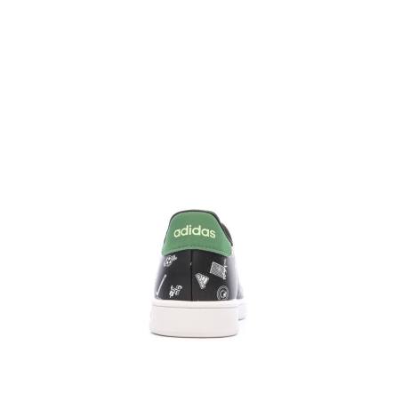 Baskets Noires Junior Adidas Advantage ID8407