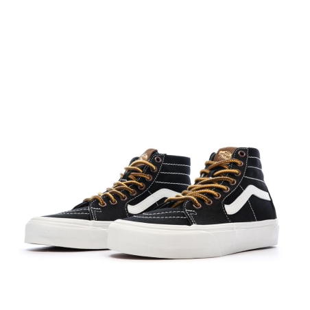 Baskets Noir Garçon Vans Ua Sk8-hi Tapered Throwback
