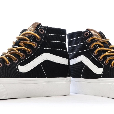 Baskets Noir Garçon Vans Ua Sk8-hi Tapered Throwback
