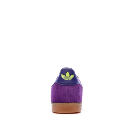 Baskets Violettes/Jaunes Enfant Adidas Gazelle