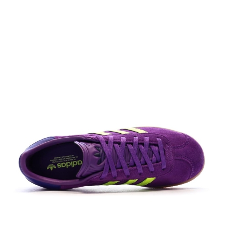 Baskets Violettes/Jaunes Enfant Adidas Gazelle