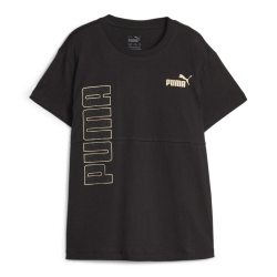 T-shirt Noir Fille Puma Love