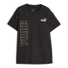 T-shirt Noir Fille Puma Love