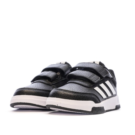 Baskets Blanches/Noires Garçon Adidas Tensaur