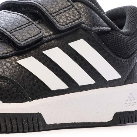 Baskets Blanches/Noires Garçon Adidas Tensaur