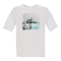 T-shirt Blanc Garçon Teddy Smith Boby