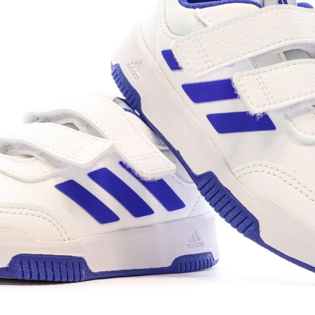 Baskets Blanche/Bleu Garçon Adidas Tensaur Sport 2.0 Cf