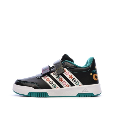 Baskets Noires Enfant Adidas Tensaur Coco