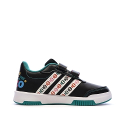 Baskets Noires Enfant Adidas Tensaur Coco