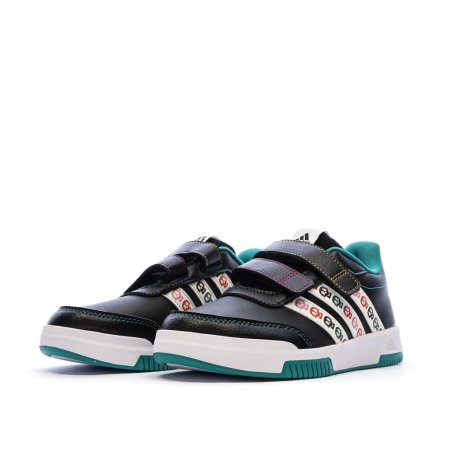 Baskets Noires Enfant Adidas Tensaur Coco