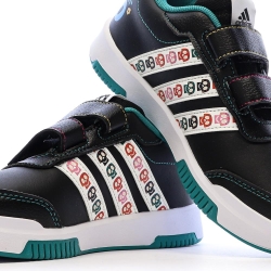 Baskets Noires Enfant Adidas Tensaur Coco
