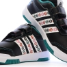 Baskets Noires Enfant Adidas Tensaur Coco