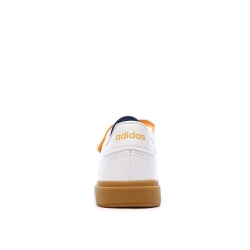 Baskets Blanche/Bleu Garçon Adidas Grand Court 2.0 El C