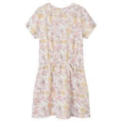Robe Blanche/Orange Fille Name it Foskhi