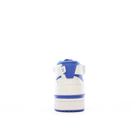 Baskets Blanc/Bleu Garçon Adidas Forum Mid