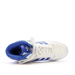 Baskets Blanc/Bleu Garçon Adidas Forum Mid