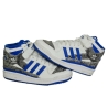 Baskets Blanc/Bleu Garçon Adidas Forum Mid