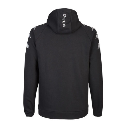 Sweat Zippé Noir Homme Kappa Divieto