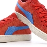 Baskets Rouge/Bleu Garçon Puma Suede One Piece Jr