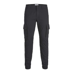 Pantalon Cargo Noir Garçon Jack & Jones Paul Warner