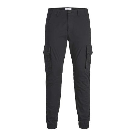 Pantalon Cargo Noir Garçon Jack & Jones Paul Warner